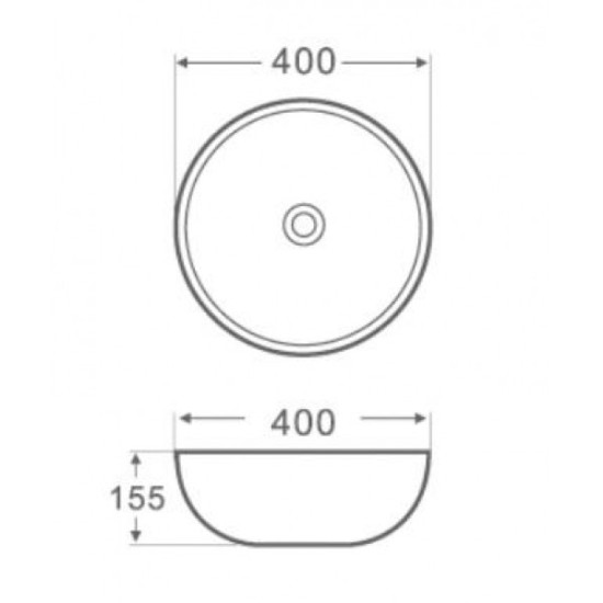 Arezzo design Orlando pultra tehető mosdó (AR-053)