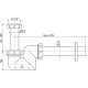 AlcaPlast bidészifon (ALC-A45F-32)