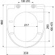 AlcaPlast wc-ülőke (ALC-A67)