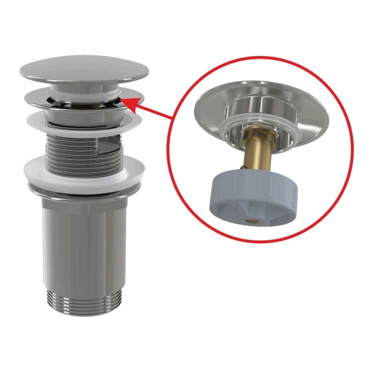 AlcaPlast leeresztőszelep (ALC-A392C)