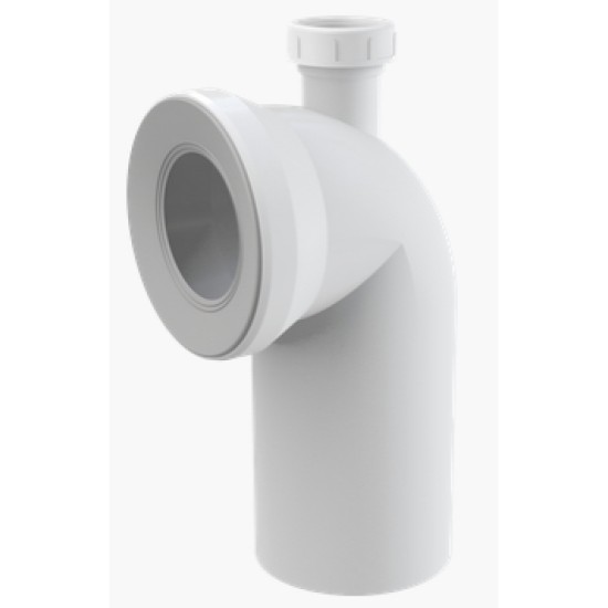 AlcaPlast wc bekötőcső (ALC-A90-90P40)