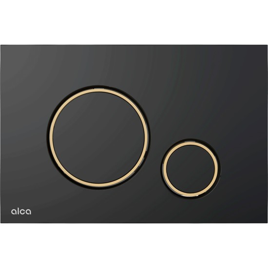 AlcaPlast matt fekete nyomólap (ALC-M778-5)