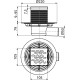 AlcaPlast padlóösszefolyó (ALC-APV102)