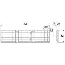 AlcaPlast folyóka (ALC-AVZ102-R103)