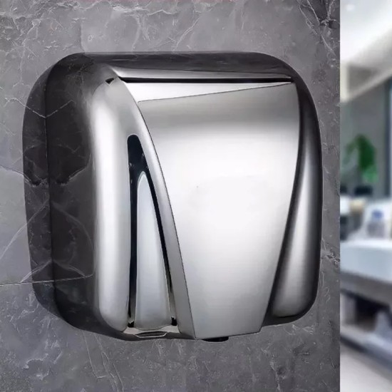 Diplon infrás rozsdamentes acél kézszárító, 1800W (BO4501)