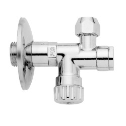 Bugnatese szűrős sarokszelep (19250)