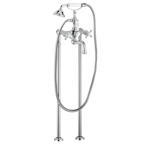 Bugnatese Arcadia álló kádtöltő-és zuhany csaptelep (8300P)