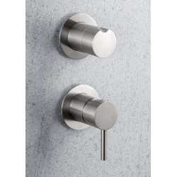 Bugnatese Kirvy Steel falba építhető kádcsaptelep (9072)