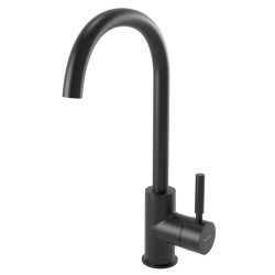 Bugnatese Kobuk matt fekete magasított mosdó csaptelep (2217NE)