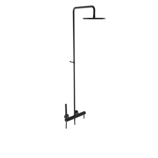 Bugnatese Kobuk matt fekete zuhanyrendszer (2242CNE)