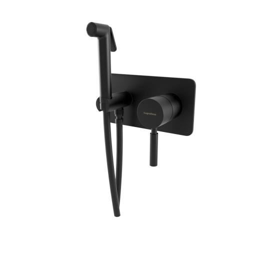 Bugnatese Kobuk matt fekete fali bidé csaptelep (2266NE)