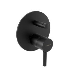 Bugnatese Kobuk matt fekete falba építhető kádcsaptelep (2272NE)