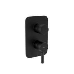 Bugnatese Kobuk matt fekete falba építhető kádcsaptelep (2292NE)