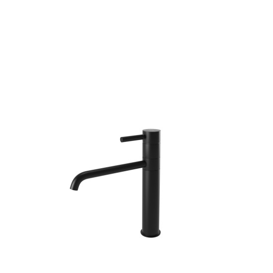 Bugnatese Kobuk matt fekete mosogató csaptelep (2382NE)