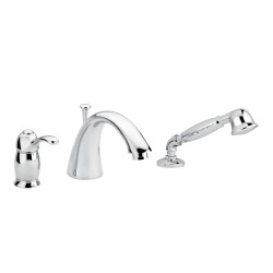 Bugnatese Lem 3 lyukas kádtöltő-és zuhany csaptelep (1950)