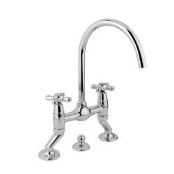 Bugnatese Old'800 3 lyukas mosdó csaptelep (015)