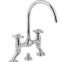 Bugnatese Old'800 3 lyukas mosdó csaptelep (015)