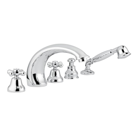 Bugnatese Old'800 5 lyukas kádtöltő-és zuhany csaptelep (080)