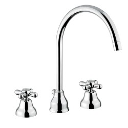 Bugnatese Old'800 3 lyukas mosdó csaptelep (017)