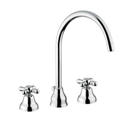 Bugnatese Old'800 3 lyukas mosdó csaptelep (017)