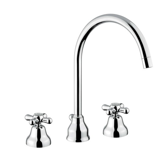 Bugnatese Old'800 3 lyukas mosdó csaptelep (017)