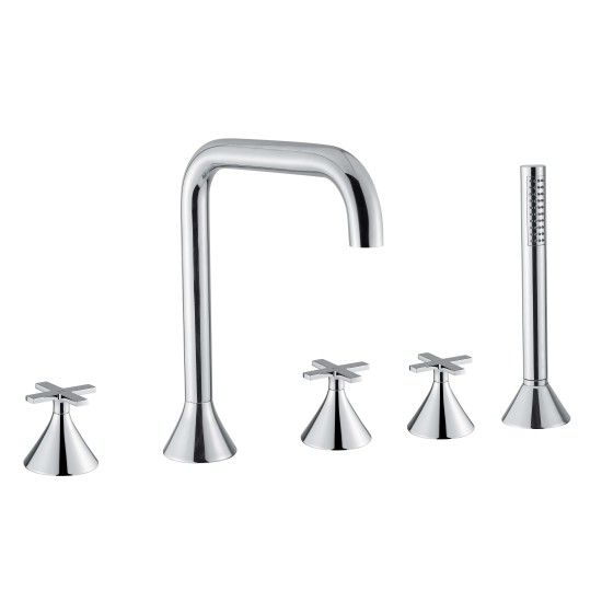 Bugnatese Orion 5 lyukas kádtöltő-és zuhany csaptelep (5580)