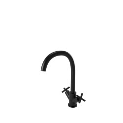 Bugnatese Rodos matt fekete mosogató csaptelep (7351NE)