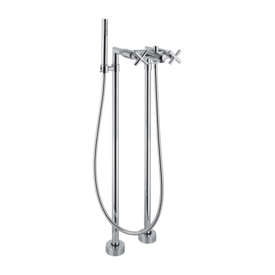 Bugnatese Rodos álló kádtöltő-és zuhany csaptelep (7300P)