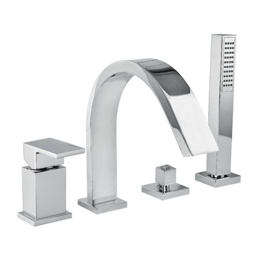 Bugnatese Tetris 4 lyukas kádtöltő-és zuhany csaptelep (9155)