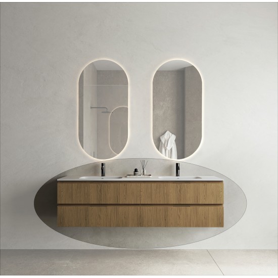 CODE 180 függesztett alsószekrény, Honey Oak szín, fekete fogantyú 180x46x50 (20 40 24 18 00 85)