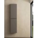 CODE 160 jobbos fali szekrény, Dark Taupe szín, fekete fogantyú 160x35x15 (20 51 02 16 12 74)