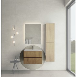 CODE 70 függesztett alsószekrény, Honey Oak szín, fekete fogantyú 70x46x50 (20 20 22 07 00 85)