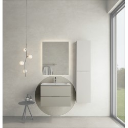 CODE 70 függesztett alsószekrény, Light Taupe szín, fekete fogantyú 70x46x50 (20 20 22 07 00 75)