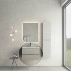 CODE 70 függesztett alsószekrény, Light Taupe szín, fekete fogantyú 70x46x50 (20 20 22 07 00 75)