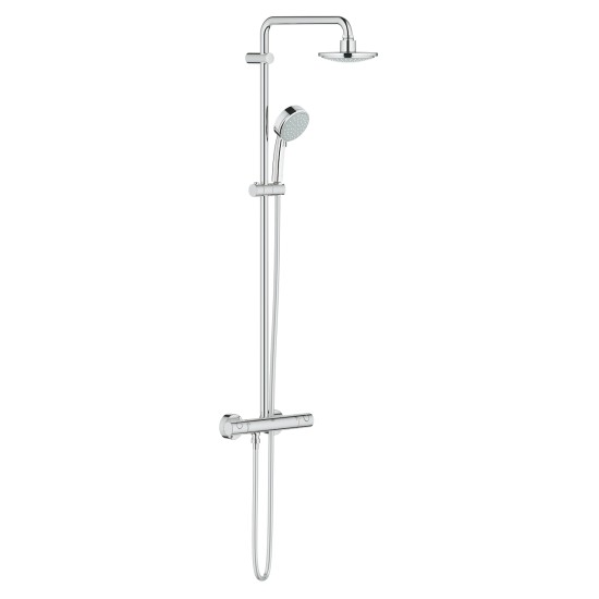 Grohe Tempesta Cosmopolitan 160 termosztátos falra szerelhető zuhanyrendszer (27922000)