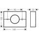 Hansgrohe AddStoris matt fekete szemeteszsák adagoló (41773670-HG)