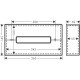 Hansgrohe AddStoris matt fekete papírzsebkendő tartó (41774670-HG)