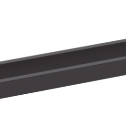 Hansgrohe AddStoris Q matt fekete dupla törölközőtartó (41743670-HG)