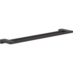 Hansgrohe AddStoris Q matt fekete dupla törölközőtartó (41743670-HG)