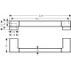 Hansgrohe AddStoris Q kapaszkodó (41744000-HG)