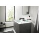 Hansgrohe AddStoris Q matt fekete folyékonyszappan-adagoló (41745670-HG)