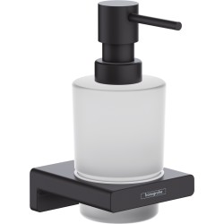 Hansgrohe AddStoris Q matt fekete folyékonyszappan-adagoló (41745670-HG)
