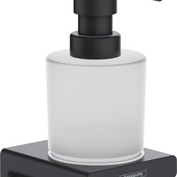 Hansgrohe AddStoris Q matt fekete folyékonyszappan-adagoló (41745670-HG)