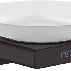 Hansgrohe AddStoris Q matt fekete szappantartó (41746670-HG)