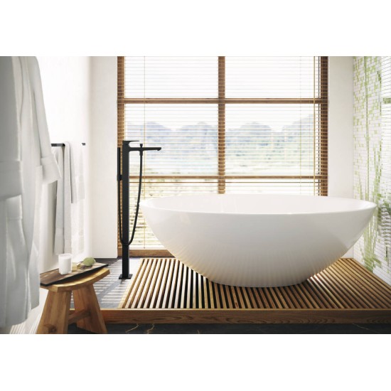 Hansgrohe AddStoris Q matt fekete törölközőtartó (41747670-HG)