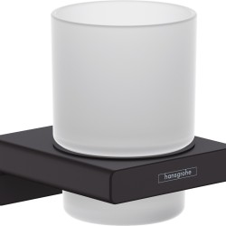 Hansgrohe AddStoris Q matt fekete fogkefetartó (41749670-HG)