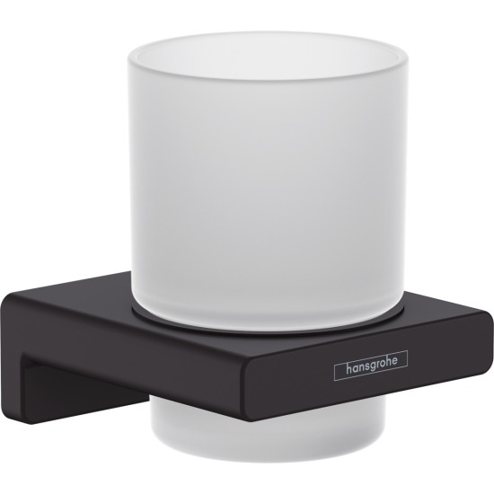 Hansgrohe AddStoris Q matt fekete fogkefetartó (41749670-HG)