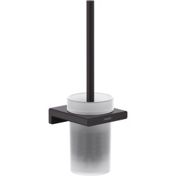 Hansgrohe AddStoris Q matt fekete wc-kefe tartó (41752670-HG)