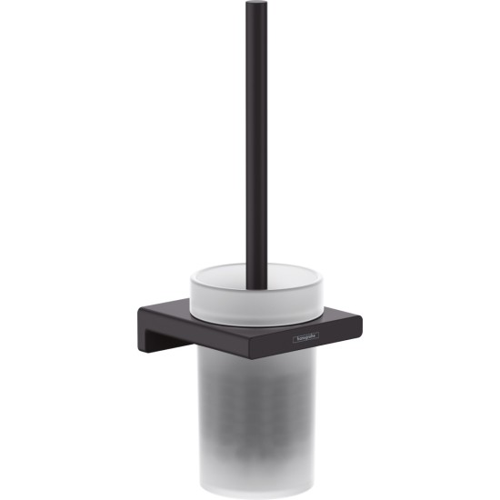 Hansgrohe AddStoris Q matt fekete wc-kefe tartó (41752670-HG)