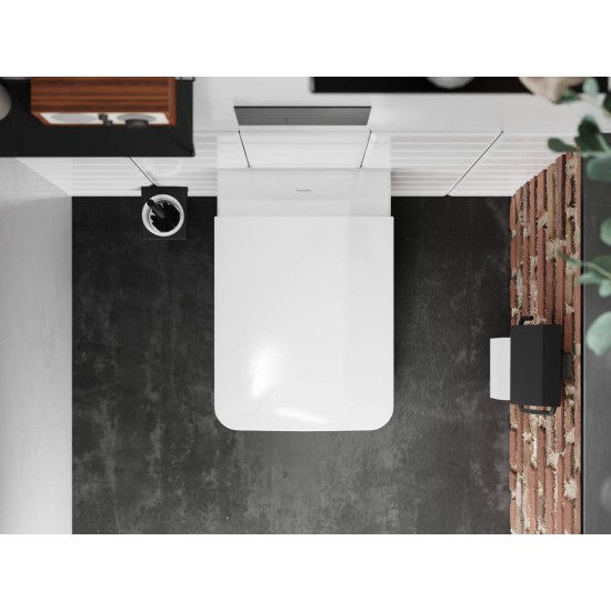 Hansgrohe AddStoris Q matt fekete fedeles wc-papír tartó (41753670-HG)